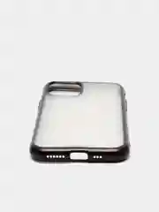 Черный чехол на iPhone 11 / iPhone 11 Pro / iPhone 11 Pro Max, силиконовый, матовый, с окантовкой