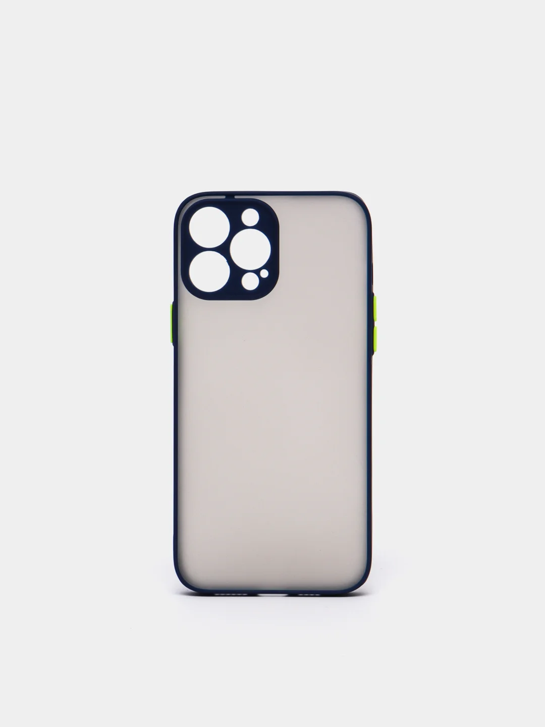 Синий накладка пластиковая с защищенной камерой на iPhone 13 mini / 13 / 13 Pro / 13 Pro Max