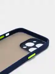 Синий накладка пластиковая с защищенной камерой на iPhone 13 mini / 13 / 13 Pro / 13 Pro Max