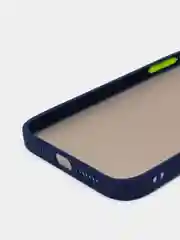 Синий накладка пластиковая с защищенной камерой на iPhone 13 mini / 13 / 13 Pro / 13 Pro Max
