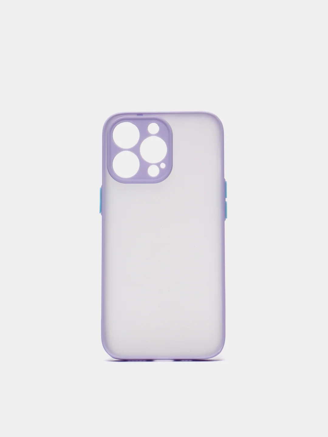 Сиреневый накладка пластиковая с защищенной камерой на iPhone 13 mini / 13 / 13 Pro / 13 Pro Max