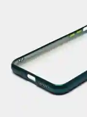 Зеленый чехол на iPhone 11 / iPhone 11 Pro / iPhone 11 Pro Max, силиконовый, матовый, с окантовкой