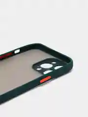 Зеленый накладка пластиковая с защищенной камерой на iPhone 13 mini / 13 / 13 Pro / 13 Pro Max