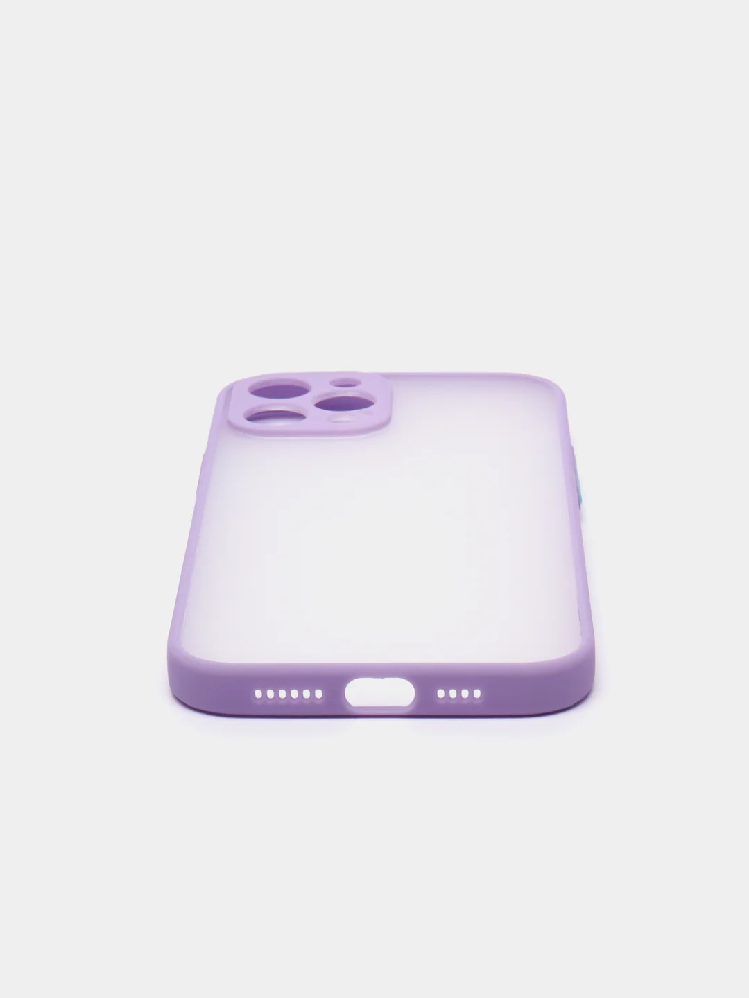 Сиреневый накладка пластиковая с защищенной камерой на iPhone 12 / iPhone 12 Pro / iPhone 12 Pro Max