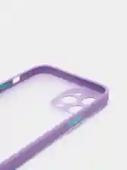 Сиреневый накладка пластиковая с защищенной камерой на iPhone 12 / iPhone 12 Pro / iPhone 12 Pro Max