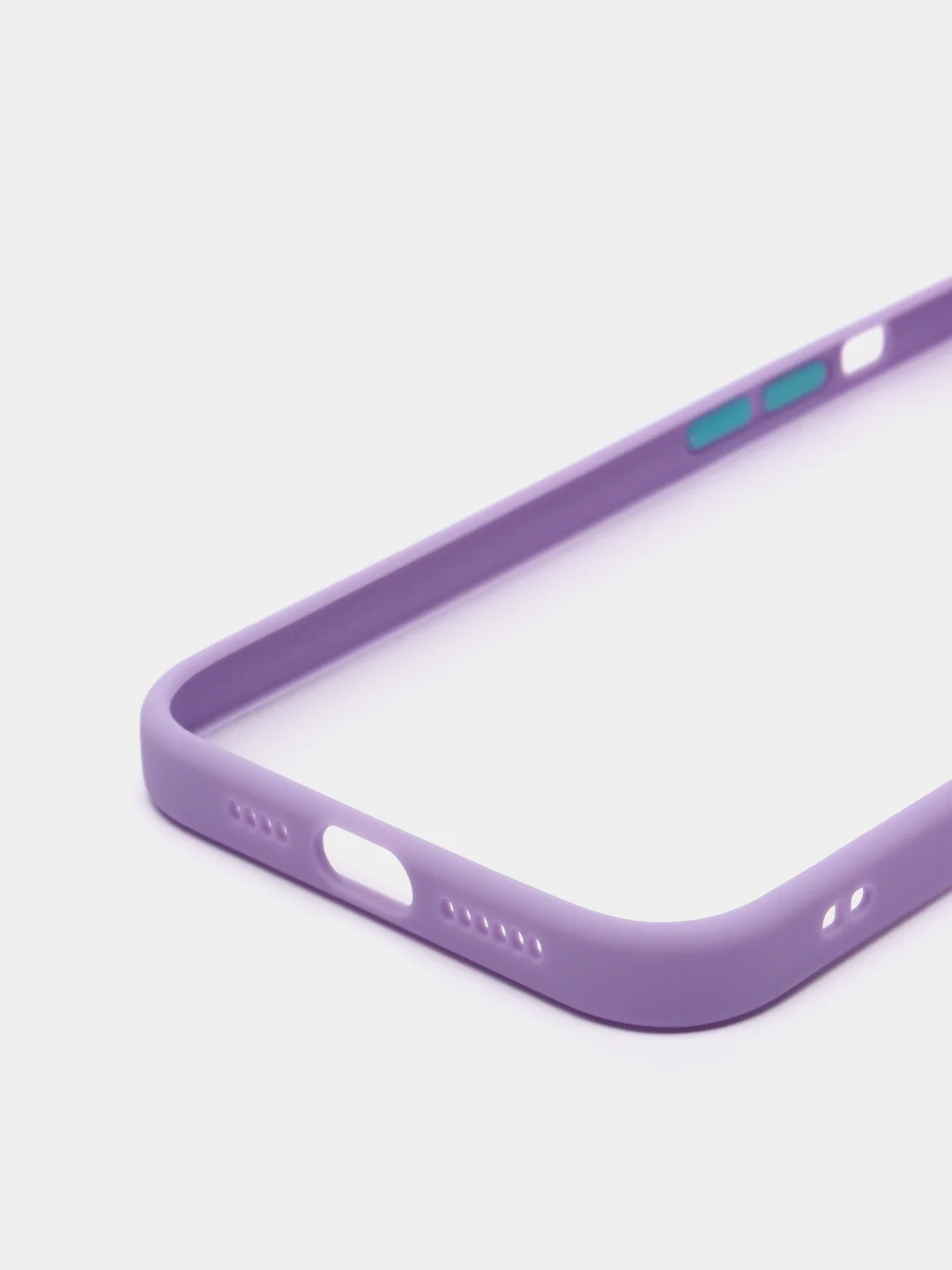 Сиреневый накладка пластиковая с защищенной камерой на iPhone 12 / iPhone 12 Pro / iPhone 12 Pro Max