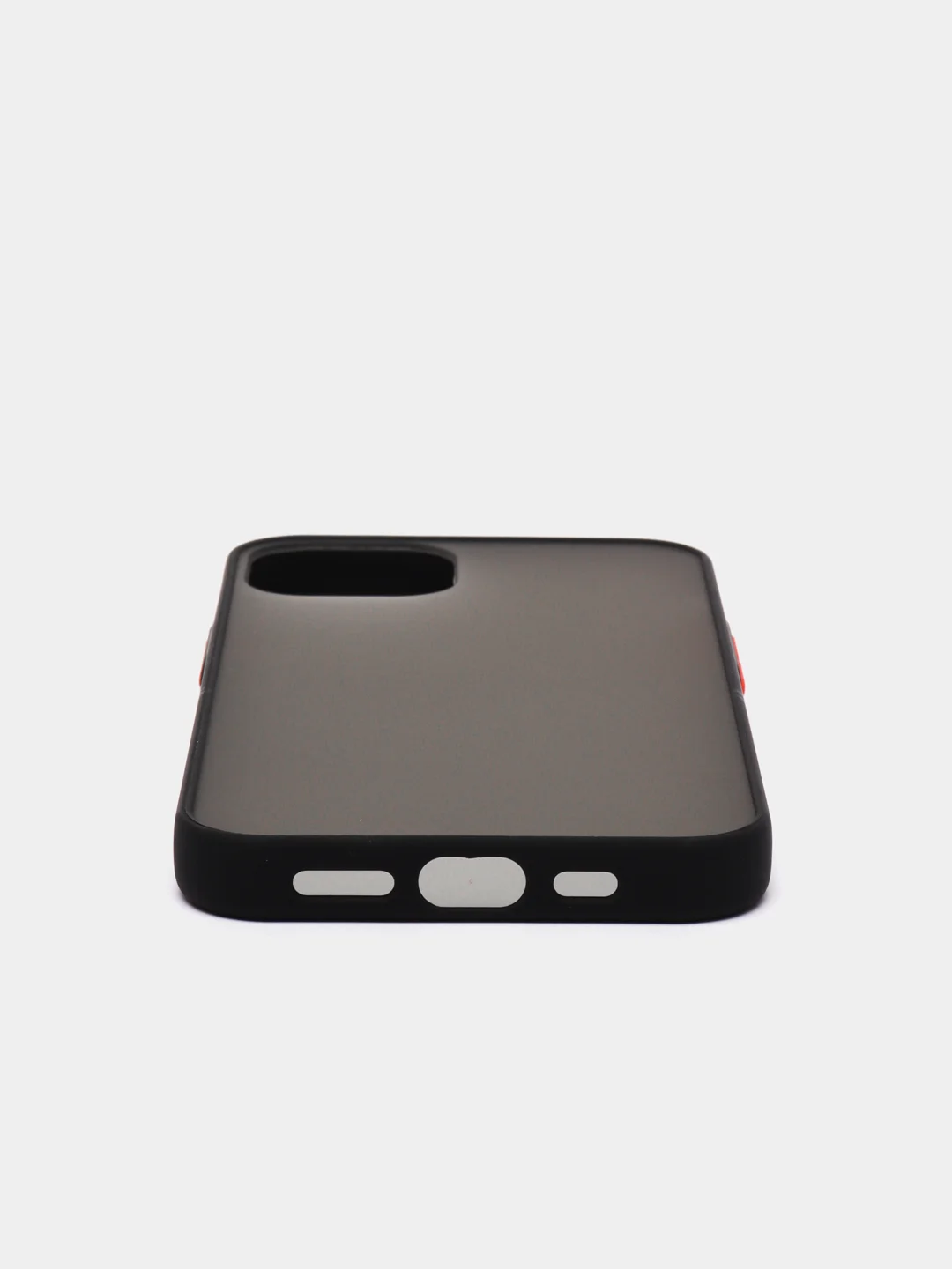 Черный накладка пластиковая с силиконовой окантовкой для Apple iPhone 13 mini / iPhone 13