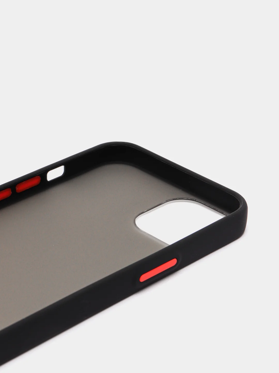 Черный накладка пластиковая с силиконовой окантовкой для Apple iPhone 13 mini / iPhone 13