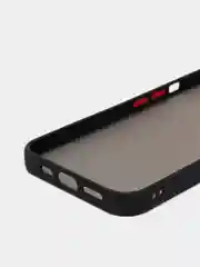 Черный накладка пластиковая с силиконовой окантовкой для Apple iPhone 13 mini / iPhone 13