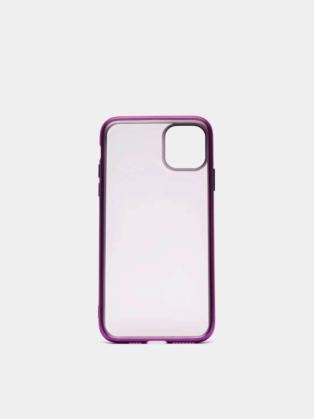 Фиолетовый чехол на iPhone 11 / iPhone 11 Pro / iPhone 11 Pro Max, силиконовый, матовый, с окантовкой