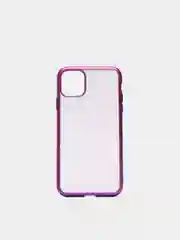 Фиолетовый чехол на iPhone 11 / iPhone 11 Pro / iPhone 11 Pro Max, силиконовый, матовый, с окантовкой