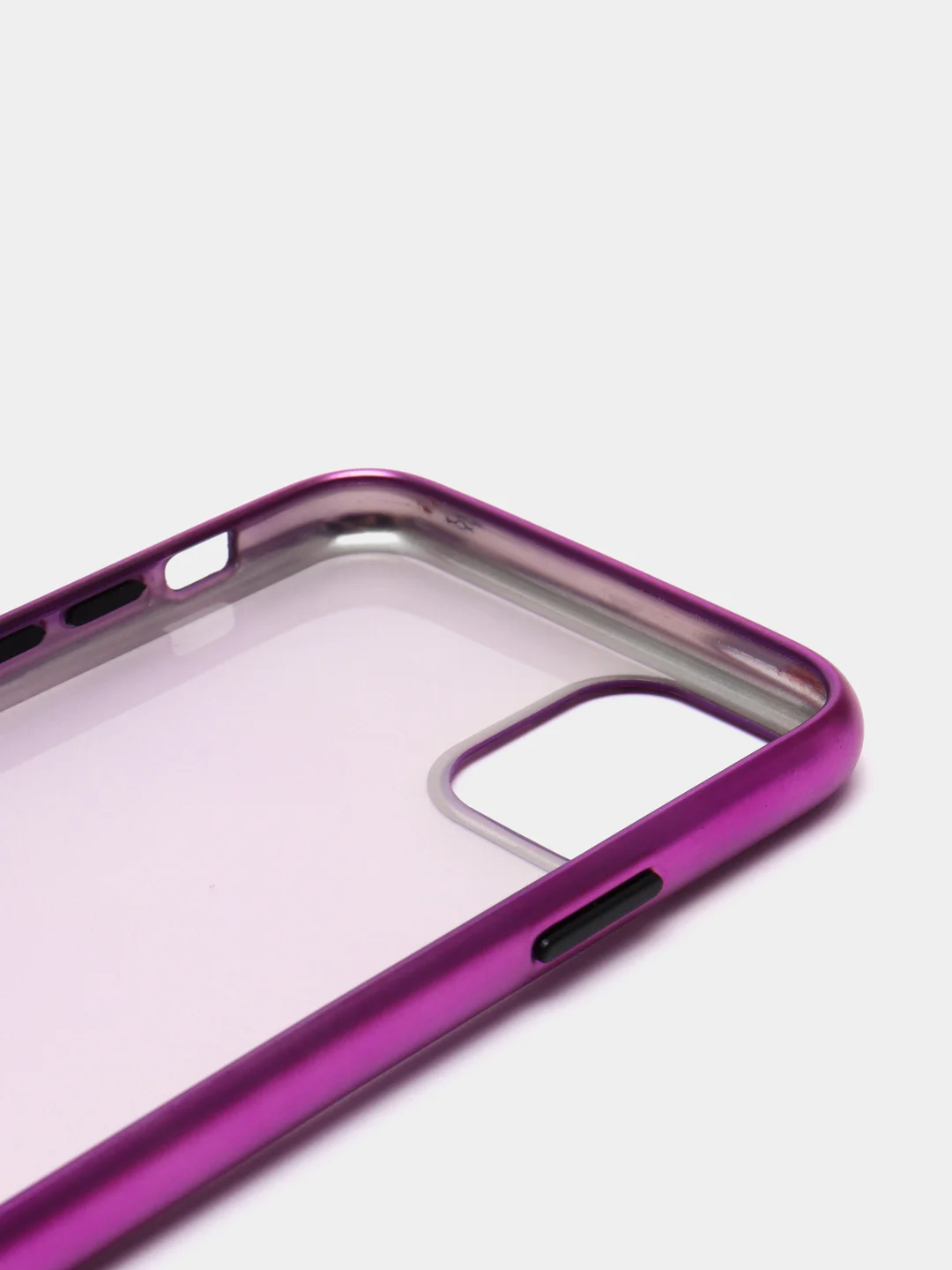 Фиолетовый чехол на iPhone 11 / iPhone 11 Pro / iPhone 11 Pro Max, силиконовый, матовый, с окантовкой