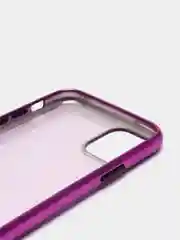 Фиолетовый чехол на iPhone 11 / iPhone 11 Pro / iPhone 11 Pro Max, силиконовый, матовый, с окантовкой