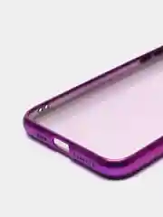 Фиолетовый чехол на iPhone 11 / iPhone 11 Pro / iPhone 11 Pro Max, силиконовый, матовый, с окантовкой