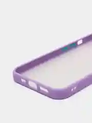 Сиреневый накладка пластиковая с силиконовой окантовкой для Apple iPhone 13 mini / iPhone 13