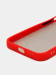 Красный накладка пластиковая с защищенной камерой на iPhone 13 mini / 13 / 13 Pro / 13 Pro Max