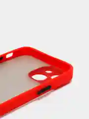 Красный накладка пластиковая с защищенной камерой на iPhone 13 mini / 13 / 13 Pro / 13 Pro Max
