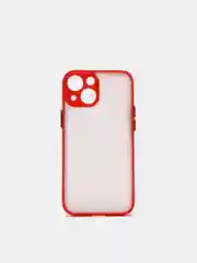 Красный накладка пластиковая с защищенной камерой на iPhone 13 mini / 13 / 13 Pro / 13 Pro Max
