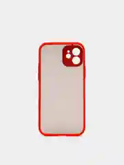 Красный накладка пластиковая с защищенной камерой на iPhone 12 / iPhone 12 Pro / iPhone 12 Pro Max