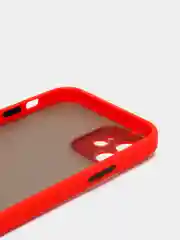 Красный накладка пластиковая с защищенной камерой на iPhone 12 / iPhone 12 Pro / iPhone 12 Pro Max