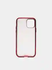 Красный чехол на iPhone 11 / iPhone 11 Pro / iPhone 11 Pro Max, силиконовый, матовый, с окантовкой