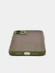 Хаки накладка пластиковая с защищенной камерой на iPhone 11 / iPhone 11 Pro / iPhone 11 Pro Max