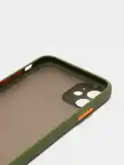 Хаки накладка пластиковая с защищенной камерой на iPhone 11 / iPhone 11 Pro / iPhone 11 Pro Max