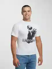 Белый футболка Insane Record SleetGrout