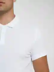 Белый поло мужское