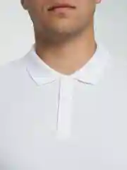 Белый поло мужское