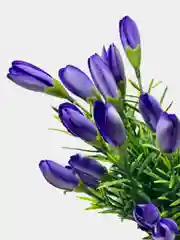 Искусственные цветы. Крокусы ( букет). Высота: 42 см. D цветка: 4,5*1,5 см