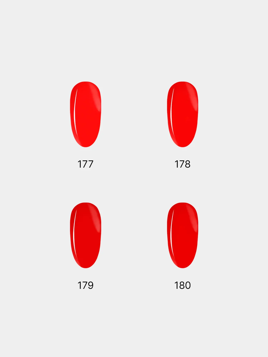 Цветной гель-лак PASHE 161-180, 9 мл