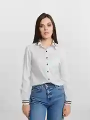 Белый женская рубашка