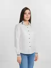 Белый женская рубашка