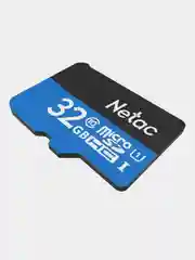 Карта памяти MicroSD Netac P500 Standart Class 10, 20 Mb/s, без адаптера