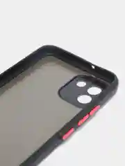 Бордовый чехол с рисунком на Samsung Galaxy A03 (Самсунг Галакси А03)