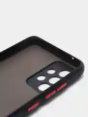 Угольный чехол с рисунком на Samsung Galaxy A52 (Самсунг Галакси А52)