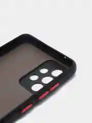 Алый чехол с рисунком на Samsung Galaxy A52 (Самсунг Галакси А52)