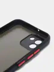 Синий чехол с рисунком на Samsung Galaxy A03 (Самсунг Галакси А03)