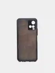 Бордовый чехол с рисунком на Vivo Y21 и Vivo Y33s (Виво У21 и Виво У33с)