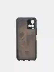 Бирюзовый чехол с рисунком на Vivo Y21 и Vivo Y33s (Виво У21 и Виво У33с)