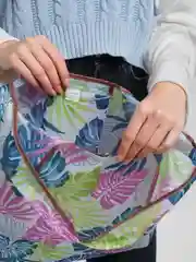 Розовый сумка хозяйственная складная многоразовая