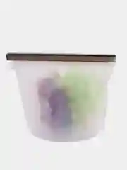 Белый силиконовый пакет-контейнер