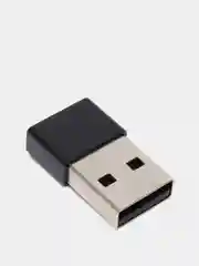 Черный otg Адаптер переходник с USB Type - C (выход) на USB 2.0 или 3.0 (вход) / отг