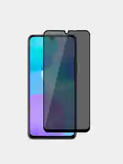 Черный защитное стекло антишпион Xiaomi Redmi 9A / Redmi 9C / Redmi 9C NFC / Redmi 10A