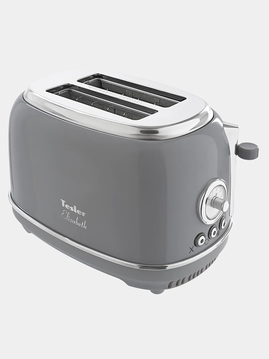 Серый тостер TESLER TT-245