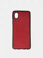 Красный чехол Samsung Galaxy A01 Core, Самсунг Галакси А01 Кор из экокожи Baseus