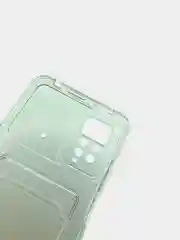 Чехол Redmi Note 11 Pro / Note 12 Редми Нот 11 Про прозрачный, с карманом для карты