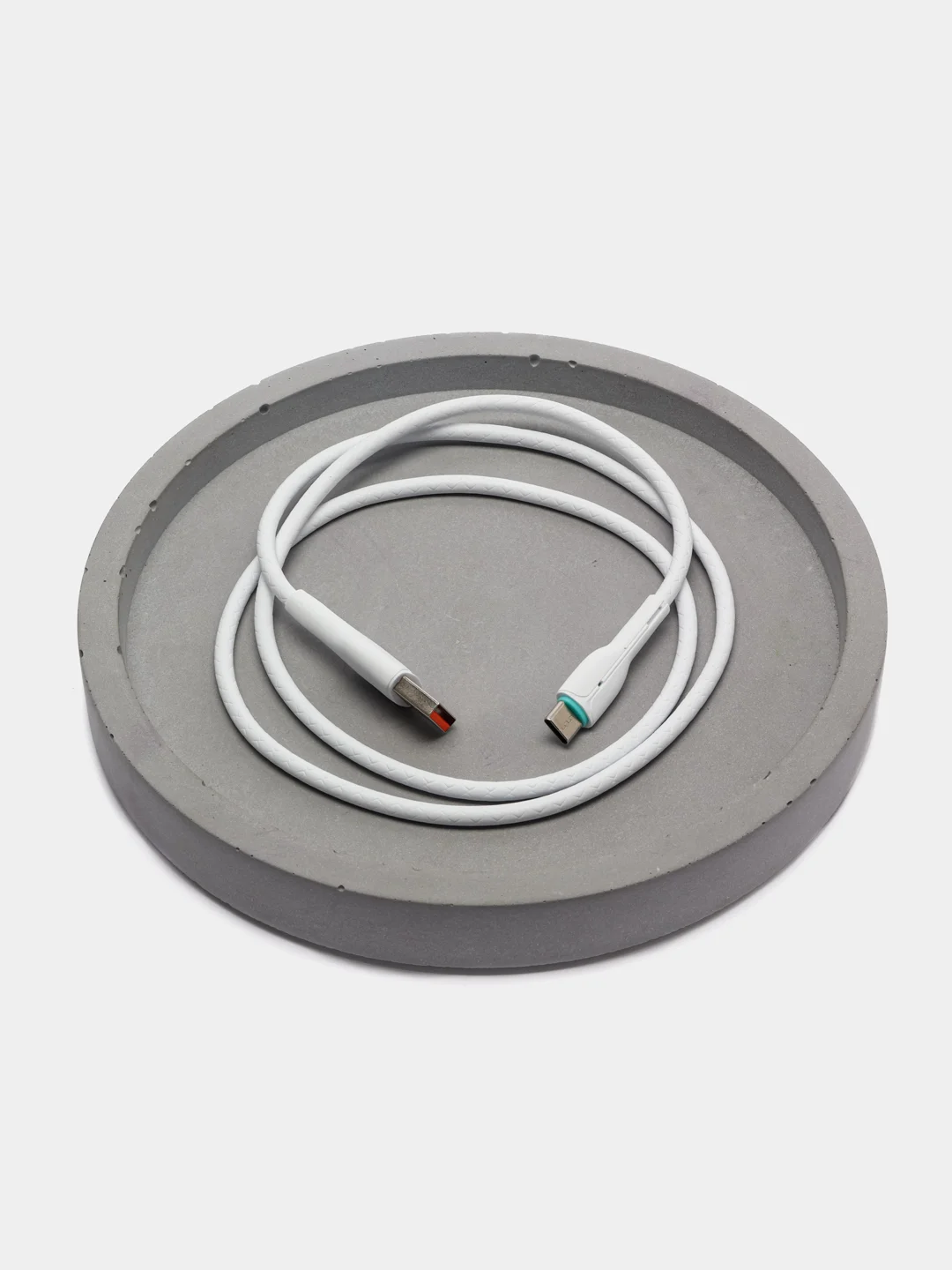 Белый кабель USB-Type C GFPower F16T, 1 м