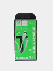 Белый кабель USB-Type C GFPower F16T, 1 м